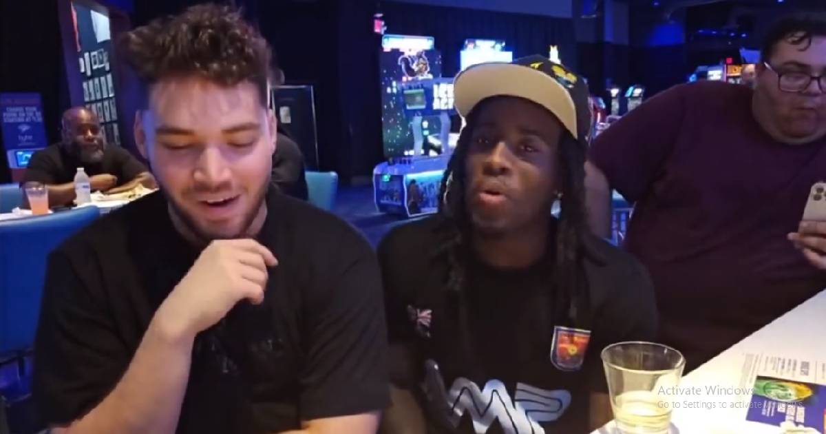 Kai Cenat surprised Adin Ross on his birthday (@AdinUpdatess/ Twitter)