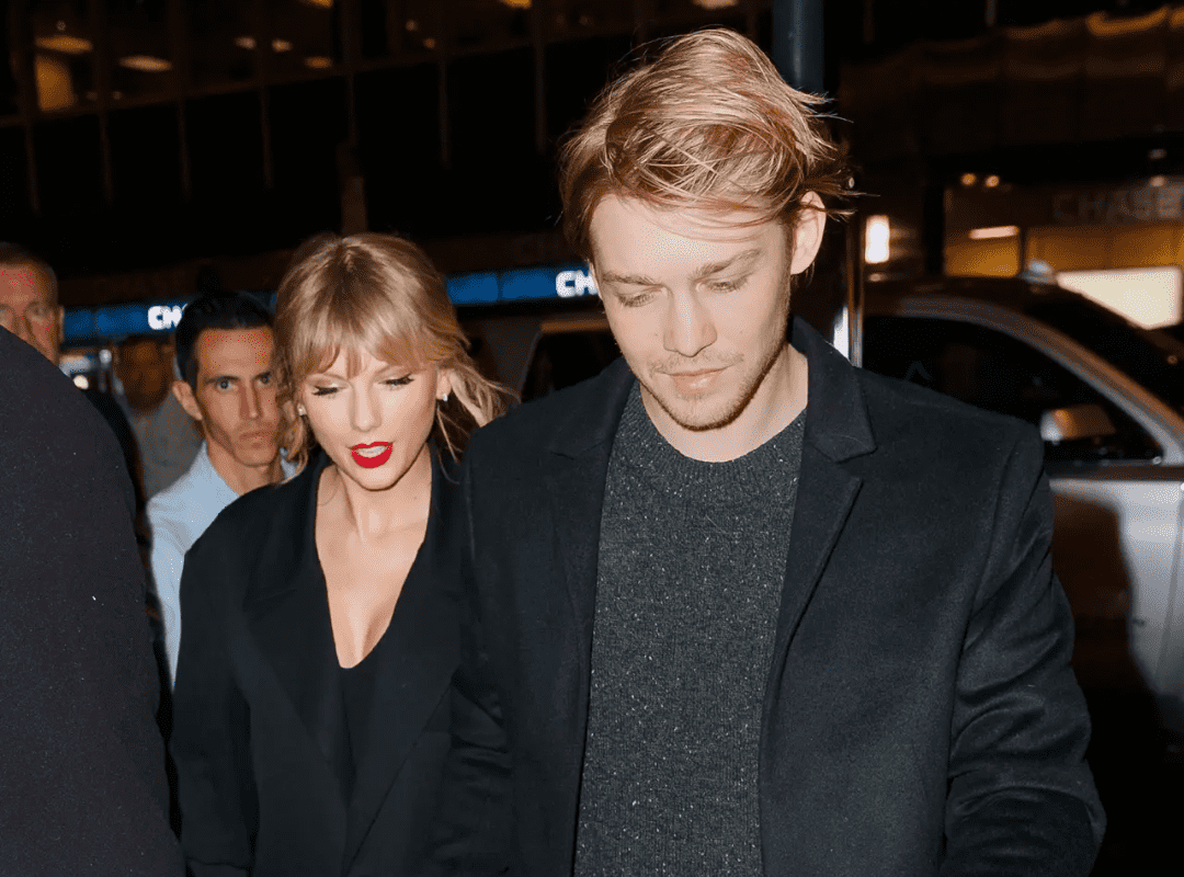 Taylor Swift, 32, and her British actor boyfriend, Joe Alwyn, 31 have reportedly been engaged secretly (Photo by Jackson Lee/GC Images)
