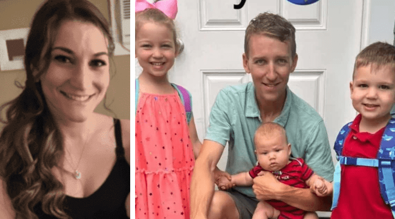 Lindsay Clancy, 32, is charged with strangling her three children on January 29, 2023 at their family home in Duxbury, Massachusetts (Lindsay Clancy/WCVB, Screenshot/ GoFundMe)